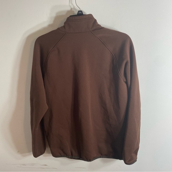Eddie Bauer Brown Zip Up Jacket Medium Men’s - Picture 5 of 5